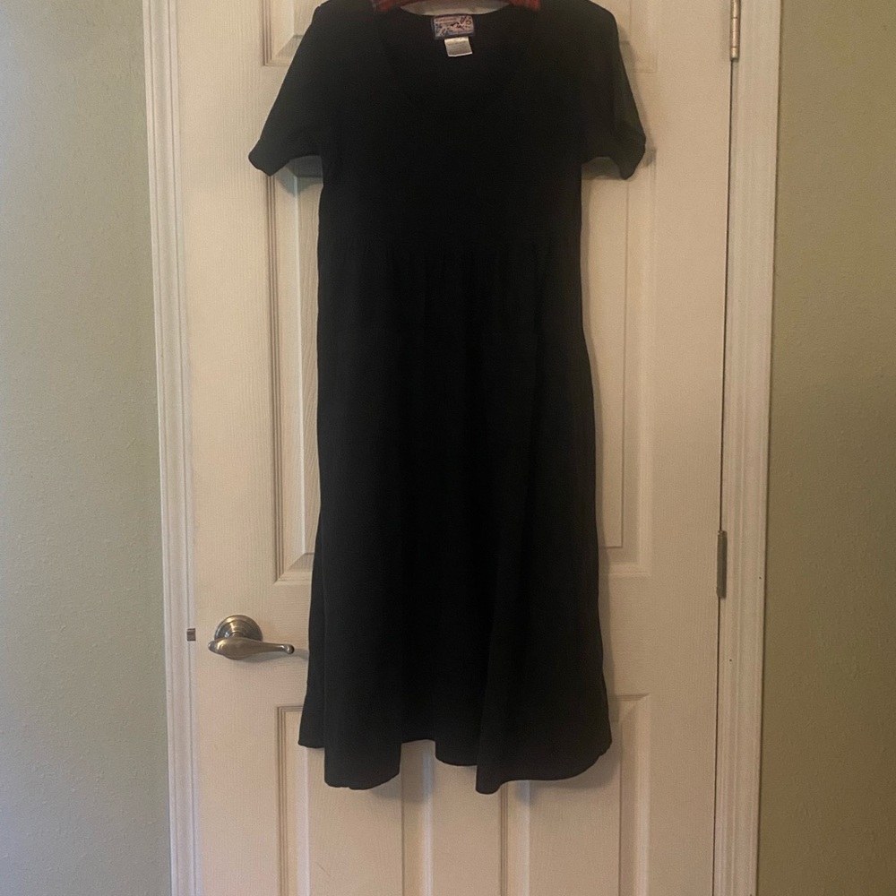 April Cornell Black Dress